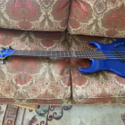 Dingwall Lee Sklar Signature 5 String Bass 2015 Candy Blueberry Gloss image 4