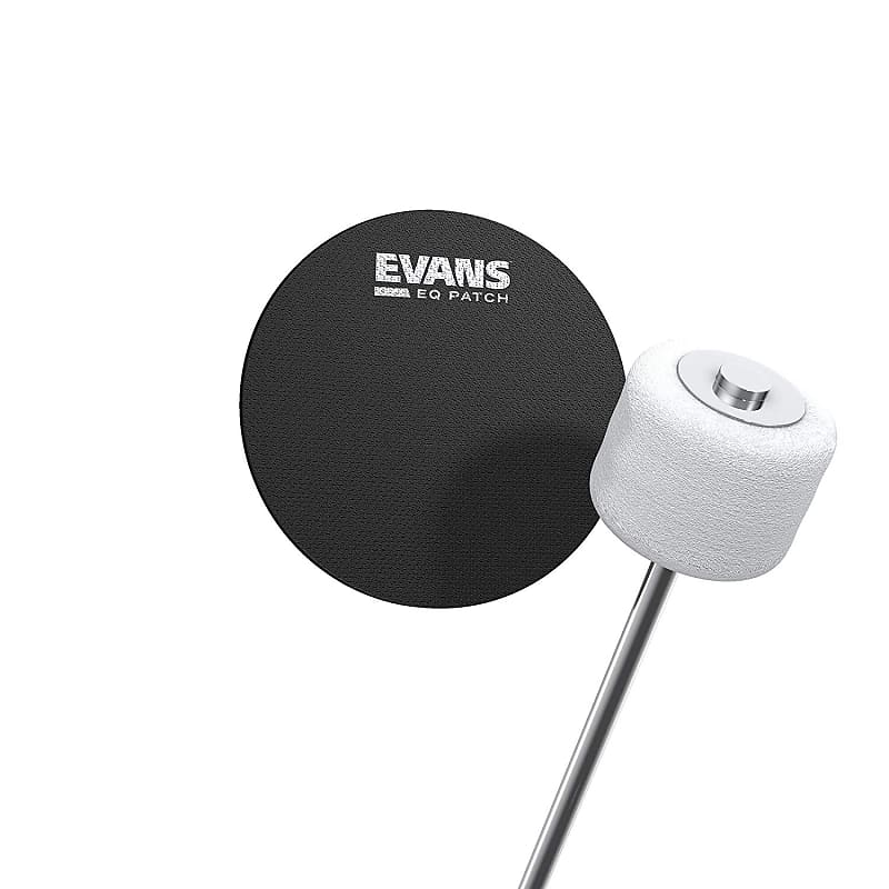 Evans EQ Black Nylon Single Kick Pad image 1