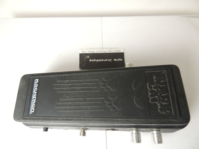 Rocktron Black Cat Moan Distortion Wah Effects Pedal Free