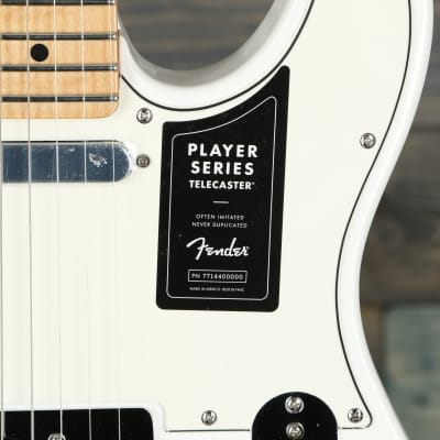 Fender Player Telecaster, Maple Fingerboard, Polar White image 3