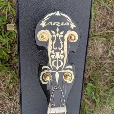 Aria アリア SB-600 5弦 デラックスバンジョー　BANJO Aria SB-600 Deluxe Banjo - Treasuretone™ Guitars | Vintage