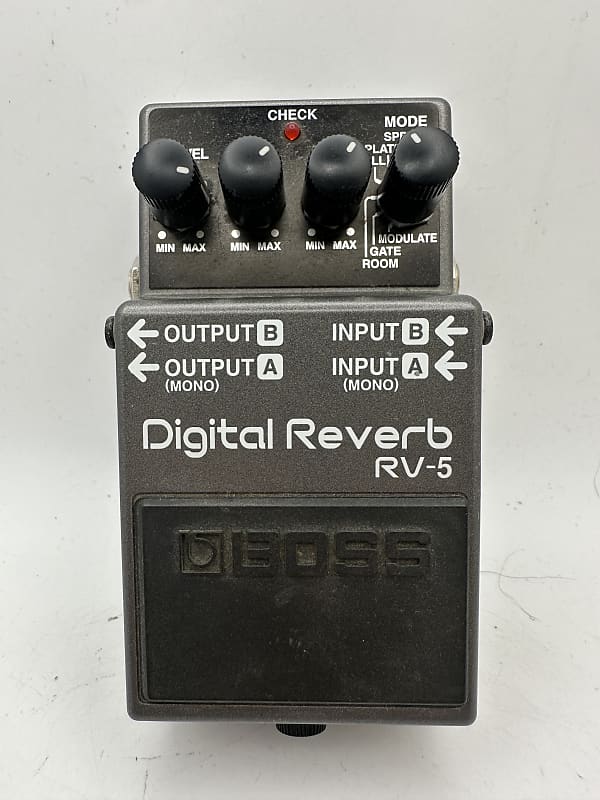 Boss RV-5 Digital Reverb (Dark Gray Label) - x3454 | Reverb