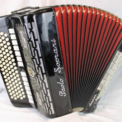 2736 - Black Paolo Soprani Super Paolo C LMMMH 87 120 | Reverb