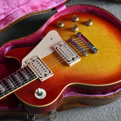 CLEAN 1980 Tokai Love Rock LS-60 Cherry Sunburst w/Lifton Style Hardcase, Made in Japan, MIJ, Lawsuit image 2