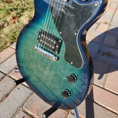 Epiphone Les Paul Junior Special Blue Aqua Burst | Reverb Epiphone Les Paul Junior Special Blue Aqua Burst | Reverb