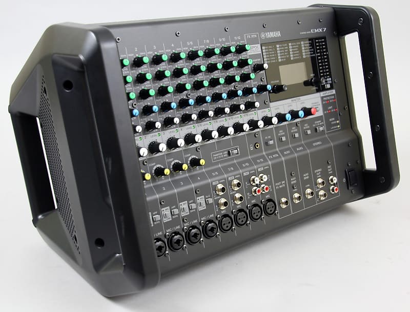 Yamaha EMX7 12-Input Powered Mixer | STORE DISPLAY MODEL image 1