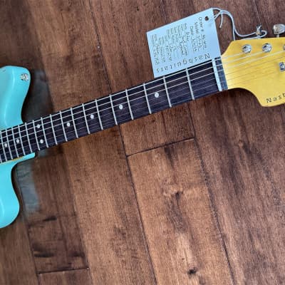 Nash Guitars Model JM-63 Surf Green Lollar Pickups Rosewood Neck NG6070 image 8