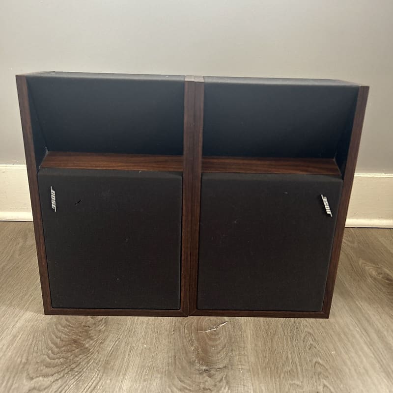 Bose 201 Series Il Direct Reflecting Bookshelf Speakers Pair Vintage 1984 Tested  			