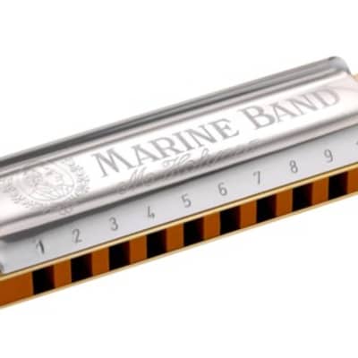 Hohner 1896BX Marine Band Classic Harmonica - Key of D | Reverb