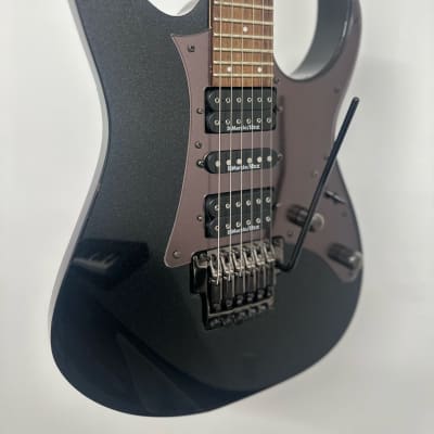 Ibanez RG2228 Prestige 8 string guitar Black with Fishman Fluence Tosin  Abasi Killswitch | Reverb