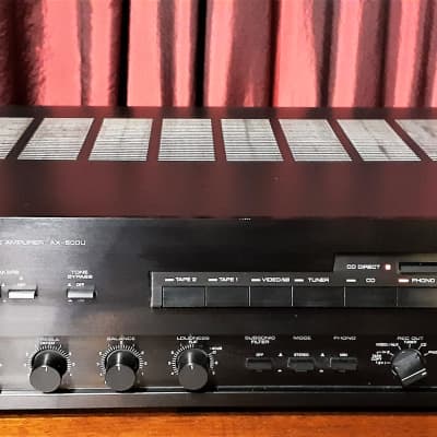 1987 Yamaha AX-500 Stereo Integrated Amplifier image 1