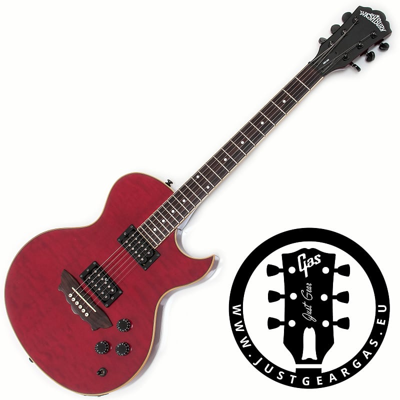 Washburn RR150 Red Rocker Sammy Hagar Signature w/ OHSC MIK - 1998 - RARE image 1