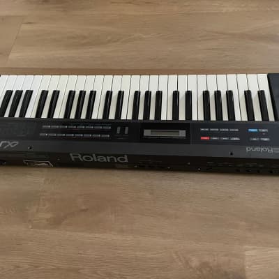 Roland Alpha Juno-1 49-Key Programmable Polyphonic Synthesizer 1985 - 1988 - Black image 4