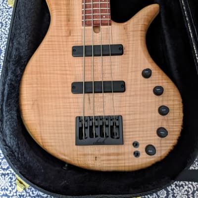 2021 Elrick Gold Series e-volution 32" Medium Scale 4-String Bass. Super Mint! Amazing Bass & Price! image 5