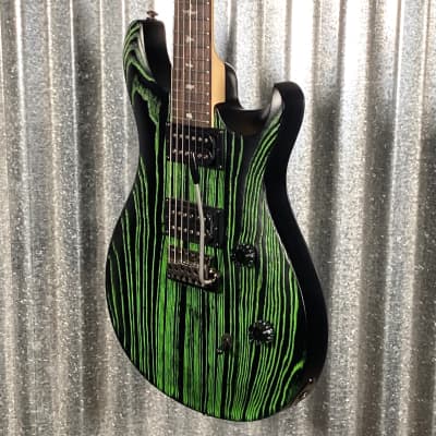 PRS Paul Reed Smith SE CE 24 Sandblasted Green Limited Edition Guitar & Bag #5294 image 6