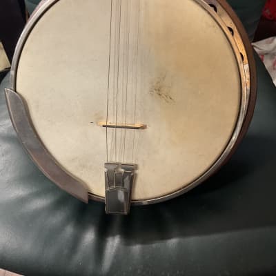 Slingerland  May Bell Recording Nite Hawk Tenor 4 String Banjo  1930s w/ Original Hardshell Case image 4
