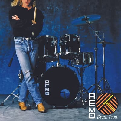 Russ McKinnon's, Remo 14x11.5" Brazilian Marching Snare Drum 1980's - Natural image 4