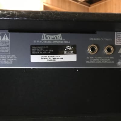 Peavey vypyr 30 deals head