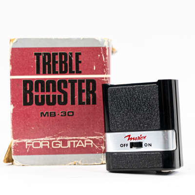 Maxon MB-30 Treble Boost - Streamlined Clarity for a Minimalist Rig for sale
