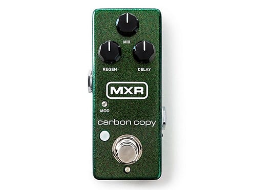 MXR Carbon Copy Mini Analog Delay Guitar Effects Pedal(June) image 1