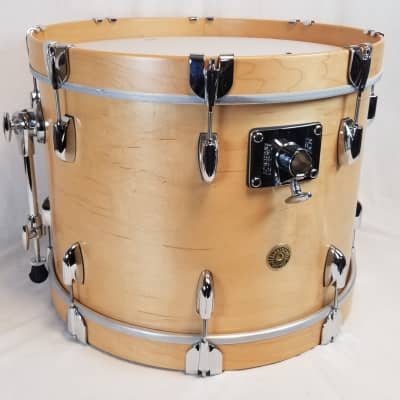 Gretsch USA Custom "Charlie Watts" Style 3-Piece Kit, Natural Satin Lacquer, Classic Maple, 14x20, 8x12,14x14 2023 image 2