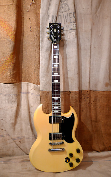 Gibson SG Standard 1983 White | Reverb