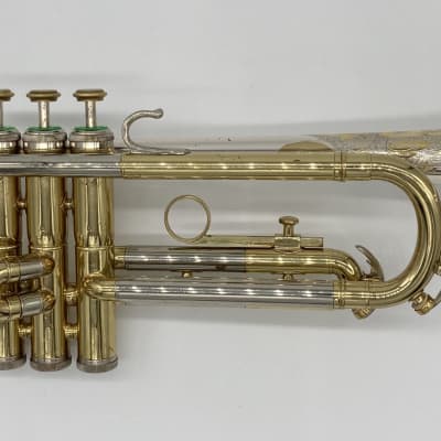 1952 Lacquer Reynolds Model 51 Professional "Sterling Deluxe" Bb Trumpet image 6