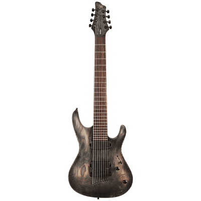 ギター MAYONES Setius 7 Mayones Setius 7 Transparent Black – Chicago Music Exchange