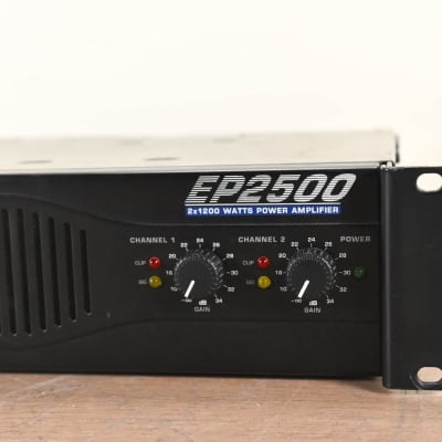 Behringer Europower EP2500 2 x 1200-Watt Power Amplifier | Reverb