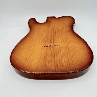 ギター MJT Vintage Aged Nitro Telecaster Body MJT Official Custom Order Vintage Aged Nitro Guitar Body