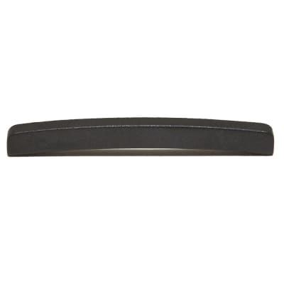 Graphtech Black PT-1000-00 Slotted Tusq XL Nut Curved Bottom for Stratocaster / Telecaster etc.. image 2
