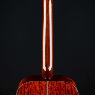 Santa Cruz OM Rare Figured Pernambuco and Fort Ross Chapel Redwood Custom NEW image 21