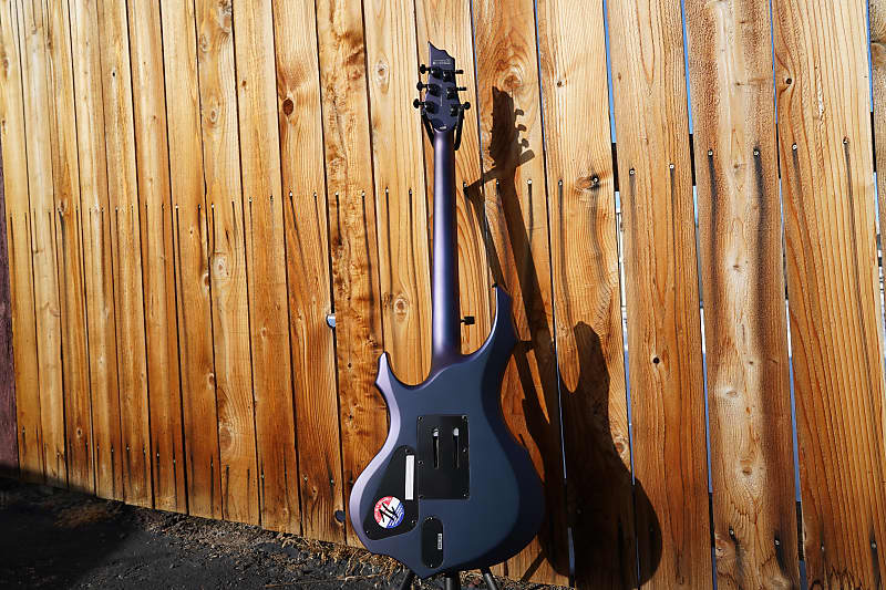 ESP LTD F-1001 - Violet Andromeda Satin 6-String NOS | Reverb