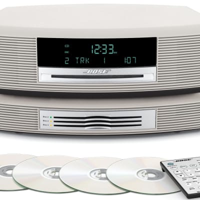 Bose Wave Music System with Multi-CD Changer - Platinum White image 2