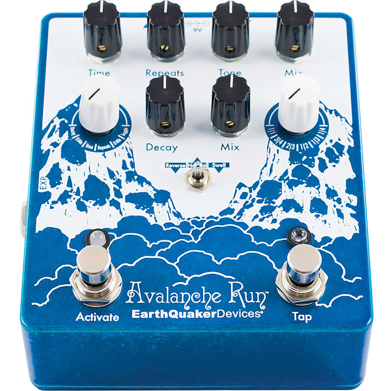 EarthQuaker Devices Avalanche Run Stereo Reverb & Delay with Tap