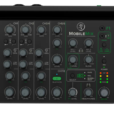 Mackie MobileMix 8-Channel USB Powered Mixer for Live Sound & Streaming image 7