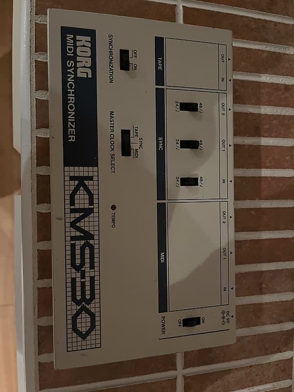 KORG KMS-30　MIDI SYNCHRONIZER Korg KMS30 (EMM Feb 85)