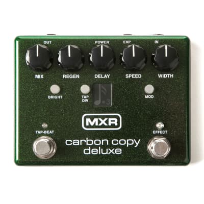 MXR M292 Carbon Copy Deluxe Analog Delay Guitar Effects Pedal image 1