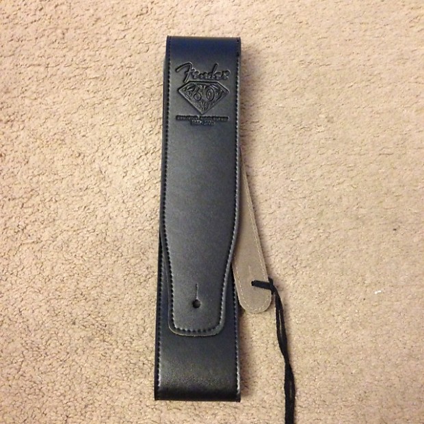 Fender 60th Diamond Anniversary Leather Guitar Strap NEW