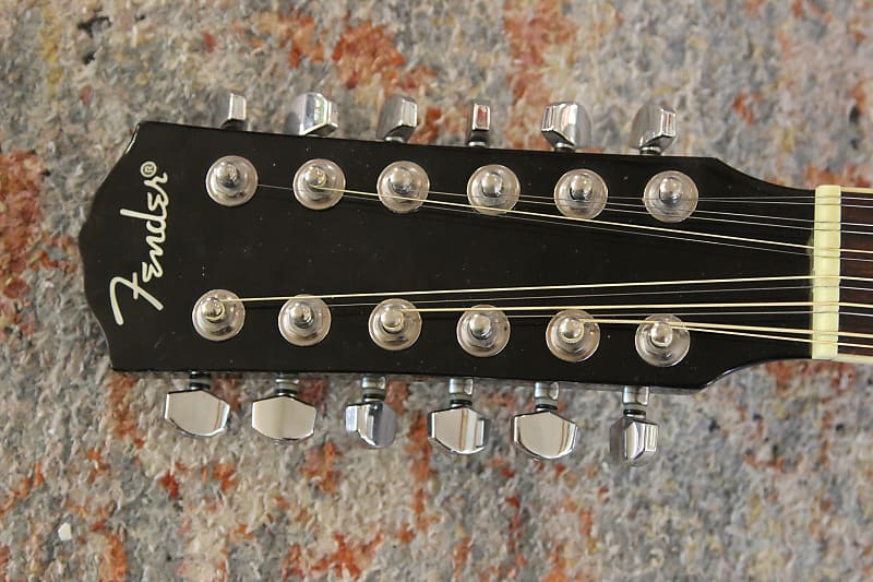 Fender DG-16 12-String Black 1997