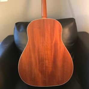 Gibson J-45 Western (J-50 Banner) 1995 Aged Natural Gloss image 2