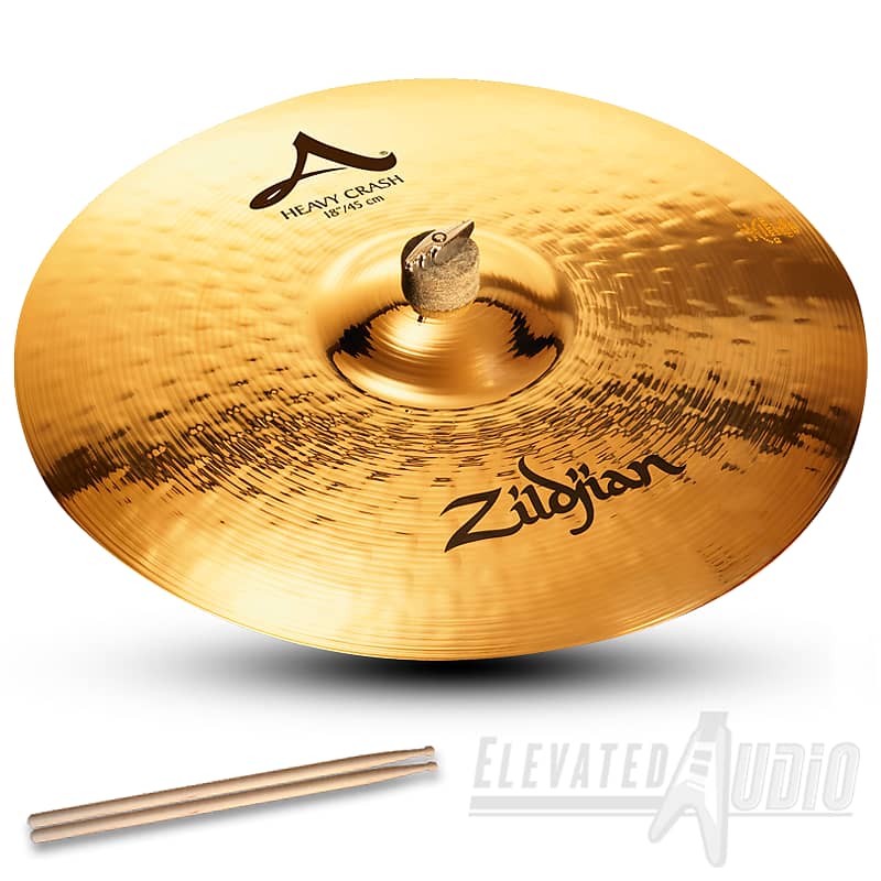 Zildjian A 18" Heavy Crash Cymbal + FREE American Hickory Drum Sticks! CA's #1 Dealer! image 1