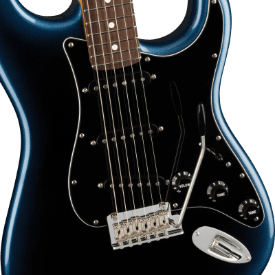 Fender American Professional II Stratocaster with Rosewood Fretboard, Dark Night image 1