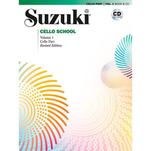 Alfred Music 00-40697 Suzuki Cello School - Cello Part Book/CD (Volume 1)