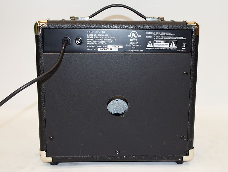 ギター epiphone electer 15R amp Epiphone Electar 15R Guitar Amplifier Review - YouTube