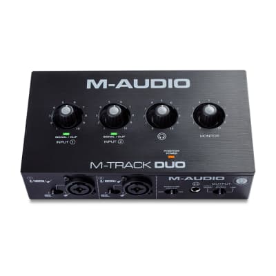 M-Audio M-Track Duo 48-KHz, 2-Channel USB Audio Recording Streaming Interface image 1
