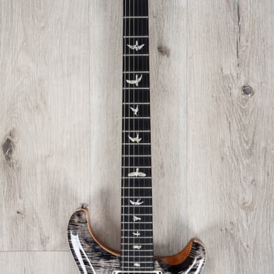PRS Paul Reed Smith Custom 24 "Floyd" 10-Top Guitar, Ebony Fretboard, Charcoal image 4