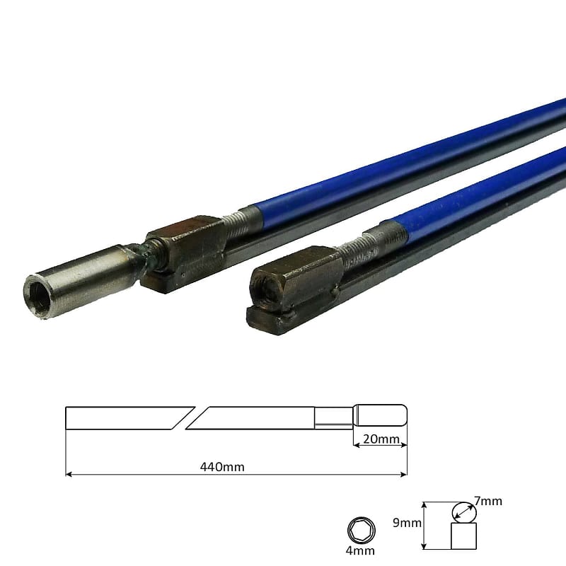 Dual Action Guitar Truss Rod 440mm RD003 Reverb UK