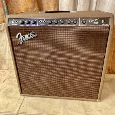 Fender Concert Amplifier  1961 - Brown Panel-Pre CBS image 3