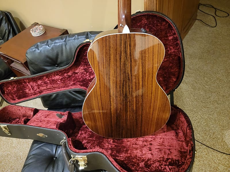 Taylor 214e DLX Acoustic Guitar with Hardshell Case | Reverb